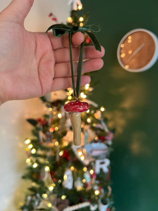 Mushroom Ornament