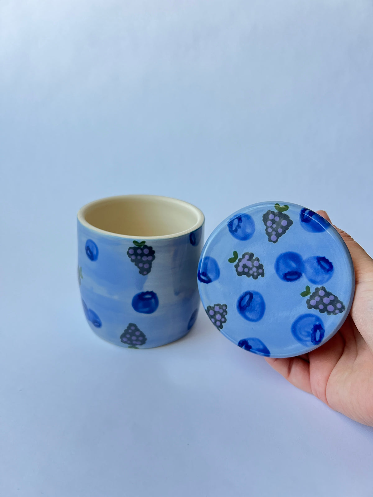 Blue & Black Berry Butter Keeper