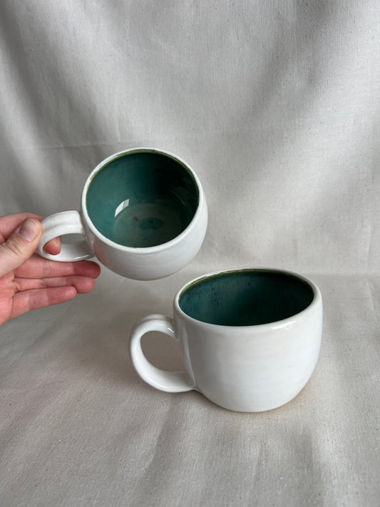 White Kiwi Mug