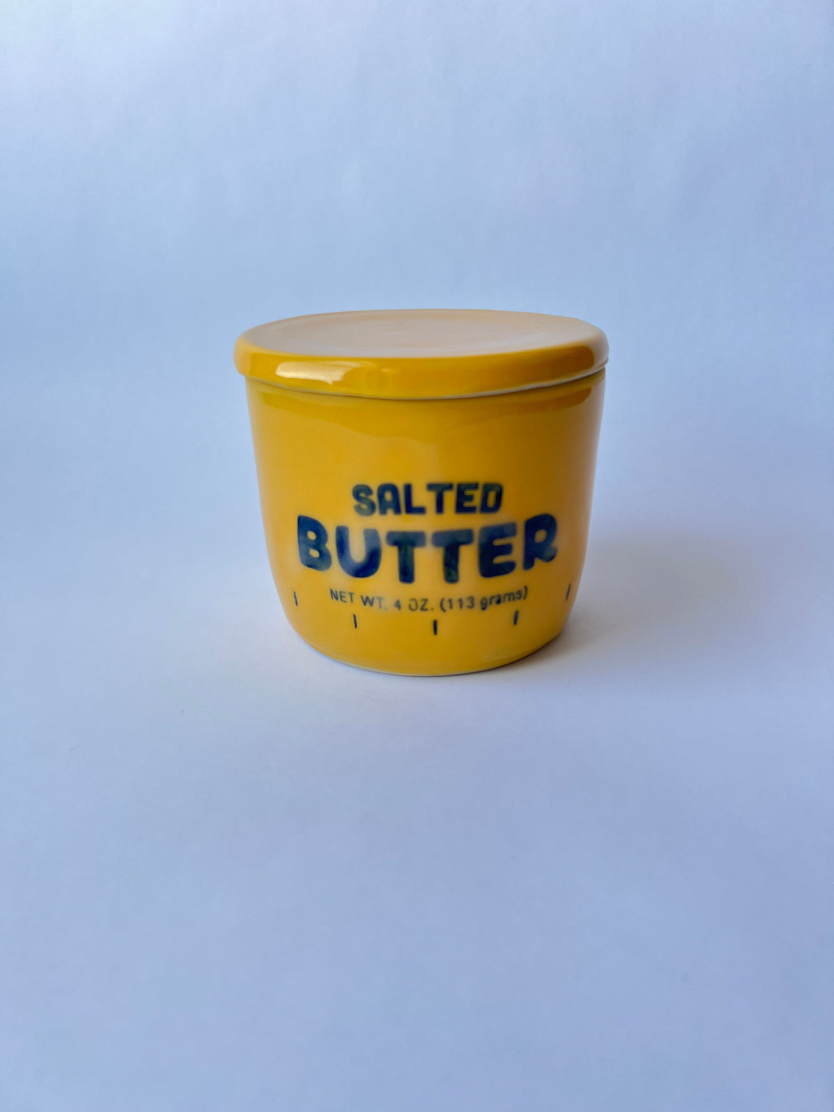 Salted Butter - Butter Keeper in dark yellow
