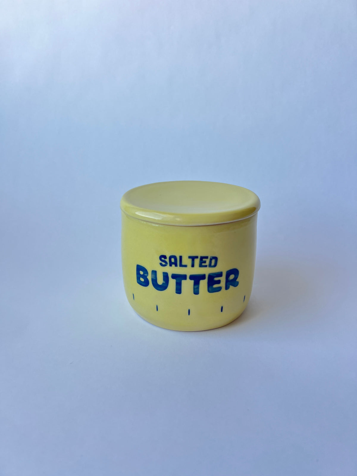 Salted Butter - Butter Keeper in light yellow